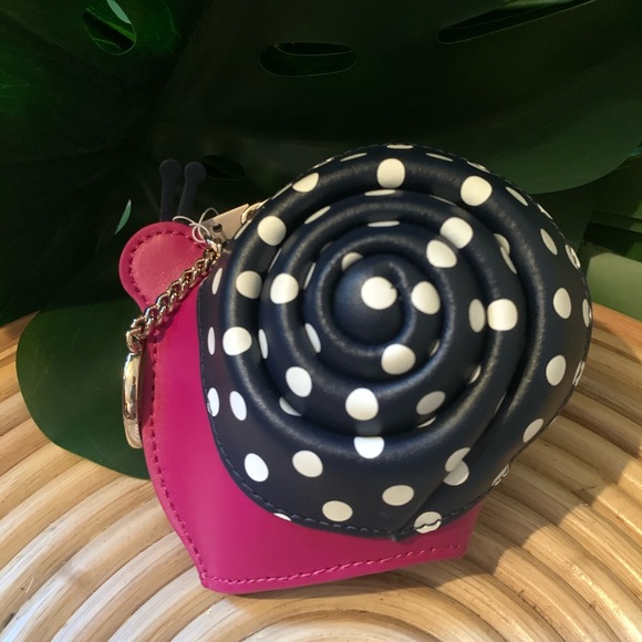 Kate spade enchanted wicker snail crossbody coin - Picture 13 of 16